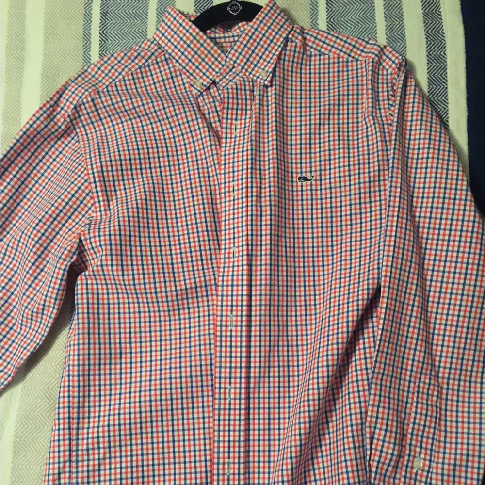 Dress button down vineyard vines